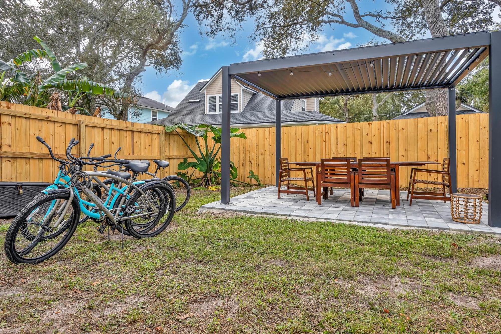 {Hidden Gem} Beach Home Blocks From Ocean +6 Bikes Jacksonville Beach Luaran gambar
