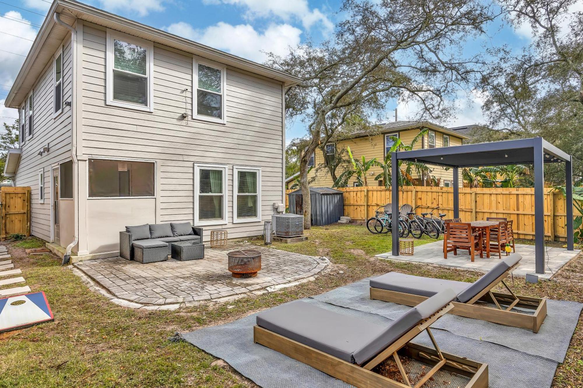 {Hidden Gem} Beach Home Blocks From Ocean +6 Bikes Jacksonville Beach Luaran gambar